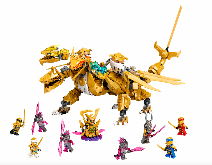 Lego Ninjago Lloyd’s Golden Ultra Dragon