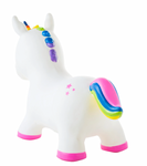 Bouncy Inflatable Animal Jump-Along - Unicorn