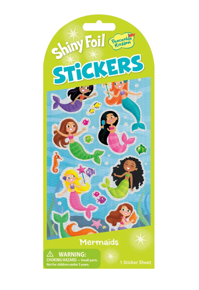 Mermaid Foil Stickers