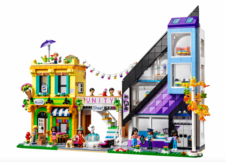 Lego Friends Downtown Flower and Design Stores