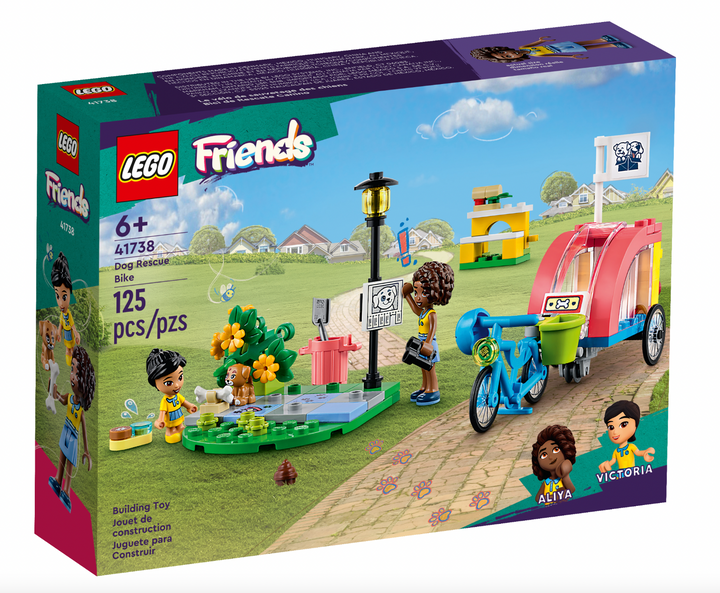 Lego Friends Dog Rescue Bike