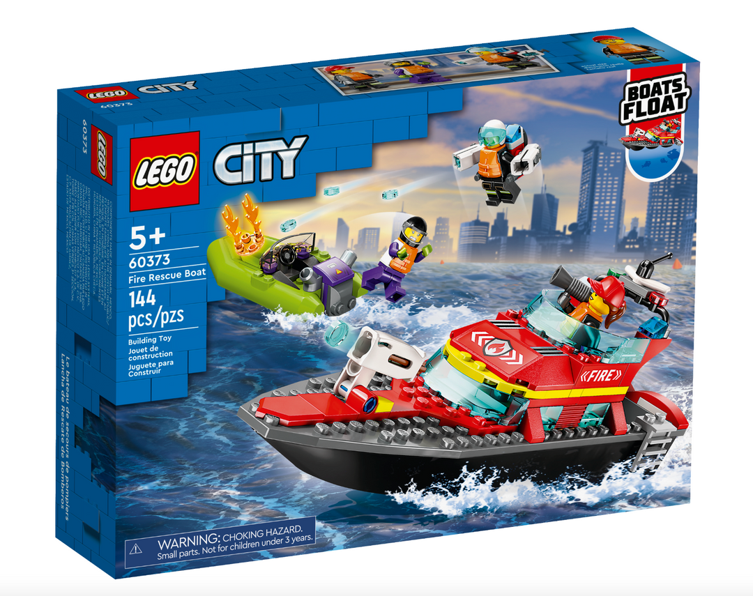 Lego City Fire Rescue Boat