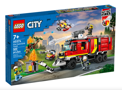 Lego City Fire Command Truck