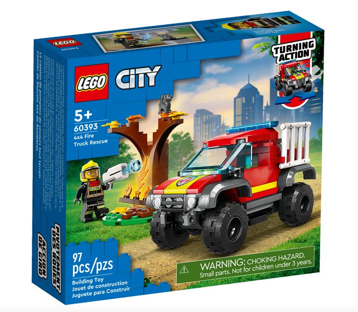 Lego City 4x4 Fire Truck Rescue