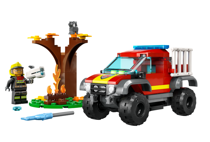 Lego City 4x4 Fire Truck Rescue