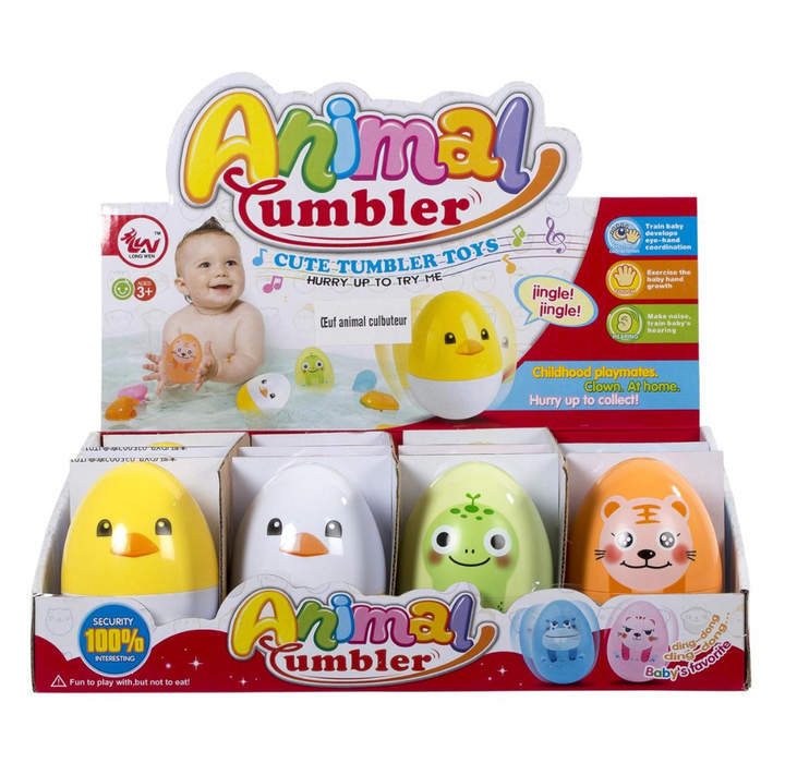 Roly-Poly Animal Tumbler Egg