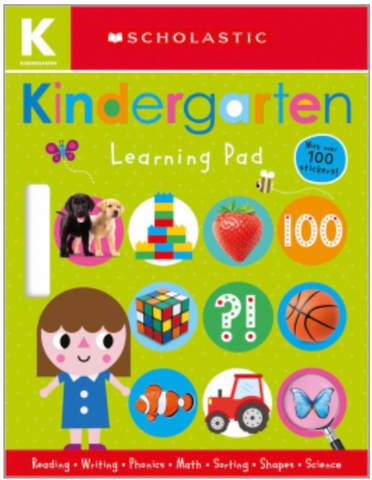 Kindergarten Learning Pad: Scholastic Early Learners