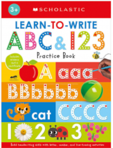 Learn to Write ABC & 123: Scholastic Early Learners