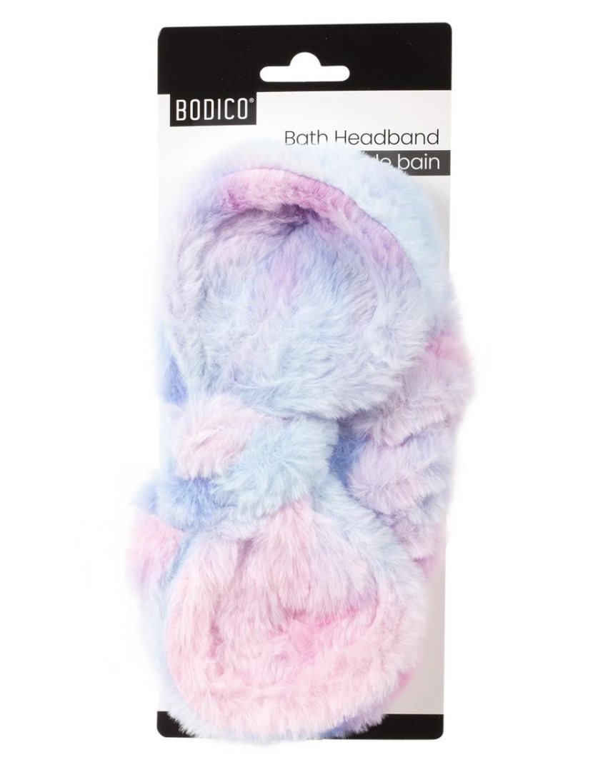 Bodico Plush Bath Headband Lilac
