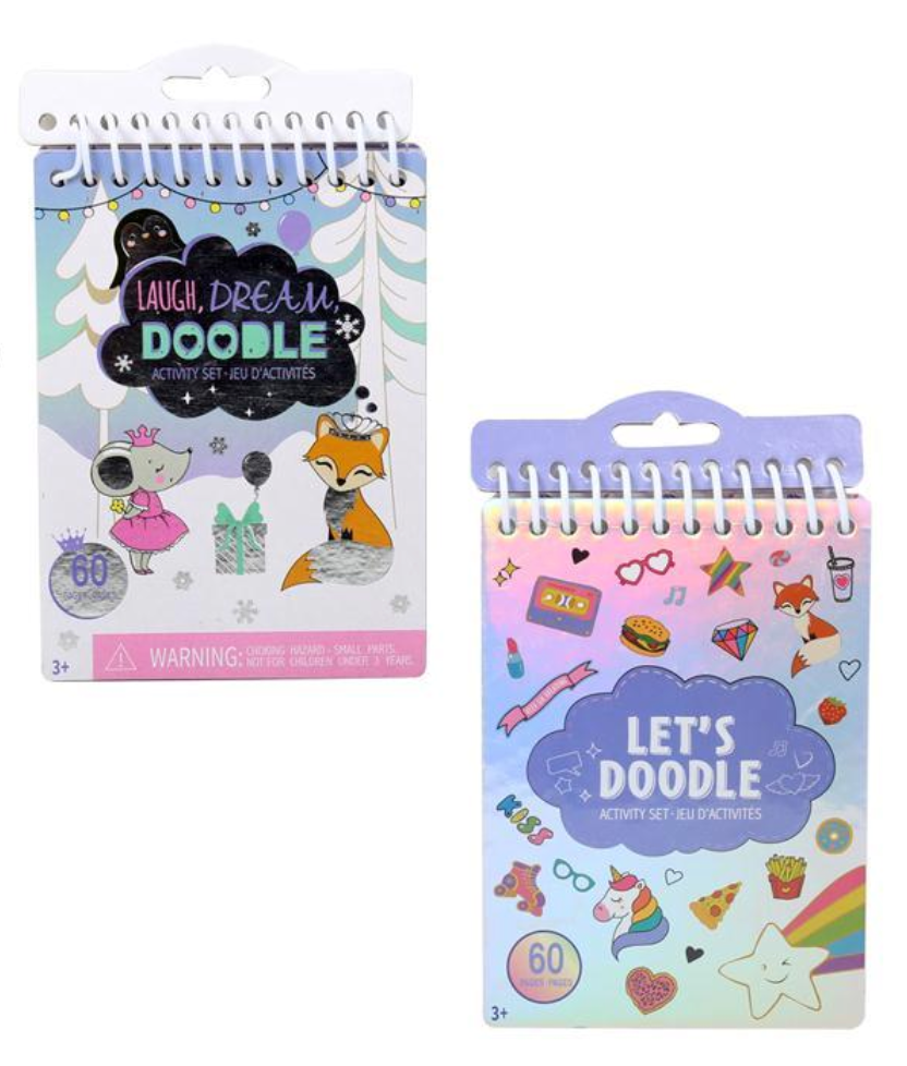 Let's Doodle Colouring Activity Booklet Assorted