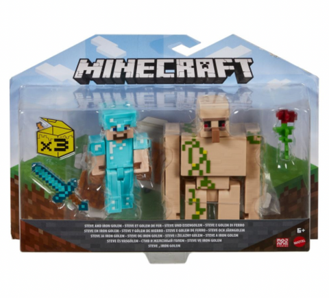Minecraft 3.25" Core Figure 2 Pack Assorted