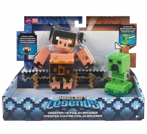 Minecraft Legends Action Figure 2-Pack Assorted