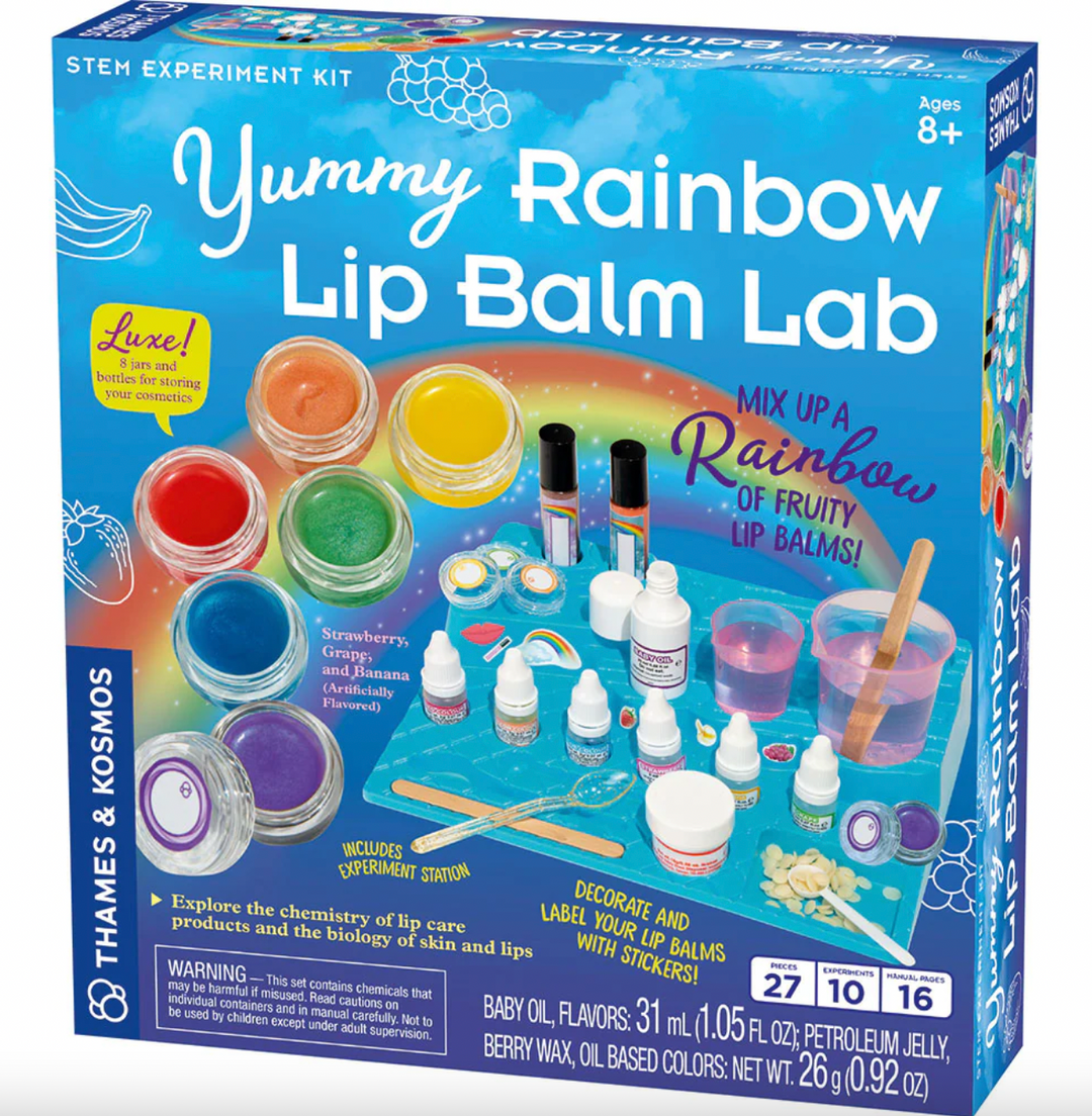 Yummy Rainbow Lip Balm Lab