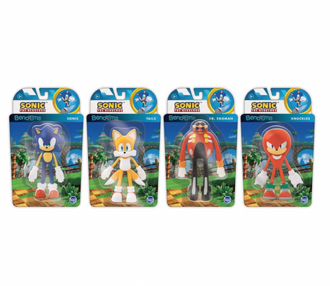 Bend-Ems Sonic Hedgehog Figure Assorted