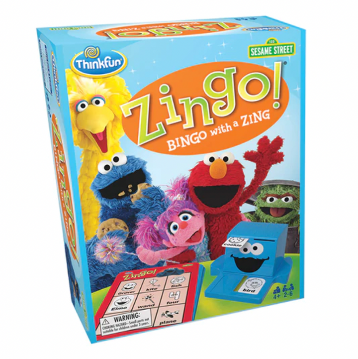 Zingo! Bingo with a Zing Sesame Street Edition