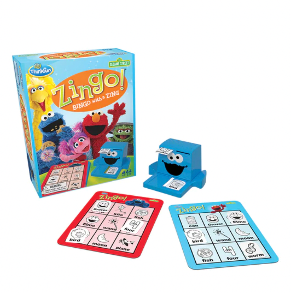 Zingo! Bingo with a Zing Sesame Street Edition