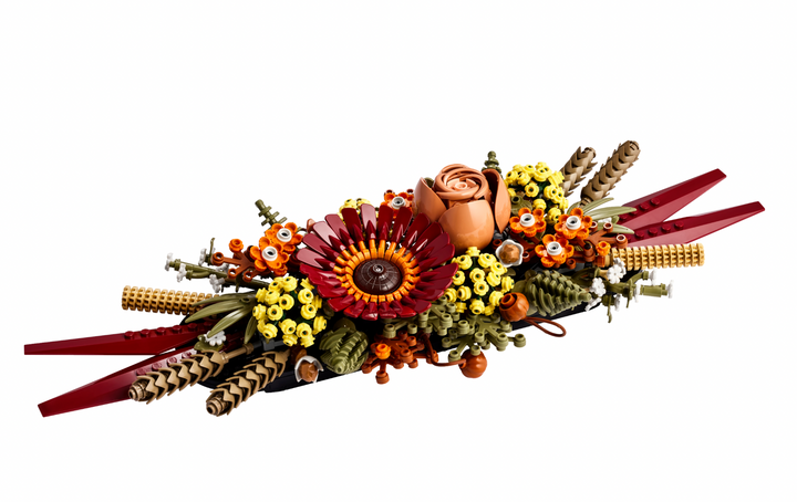 Lego Icons Dried Flower Centerpiece