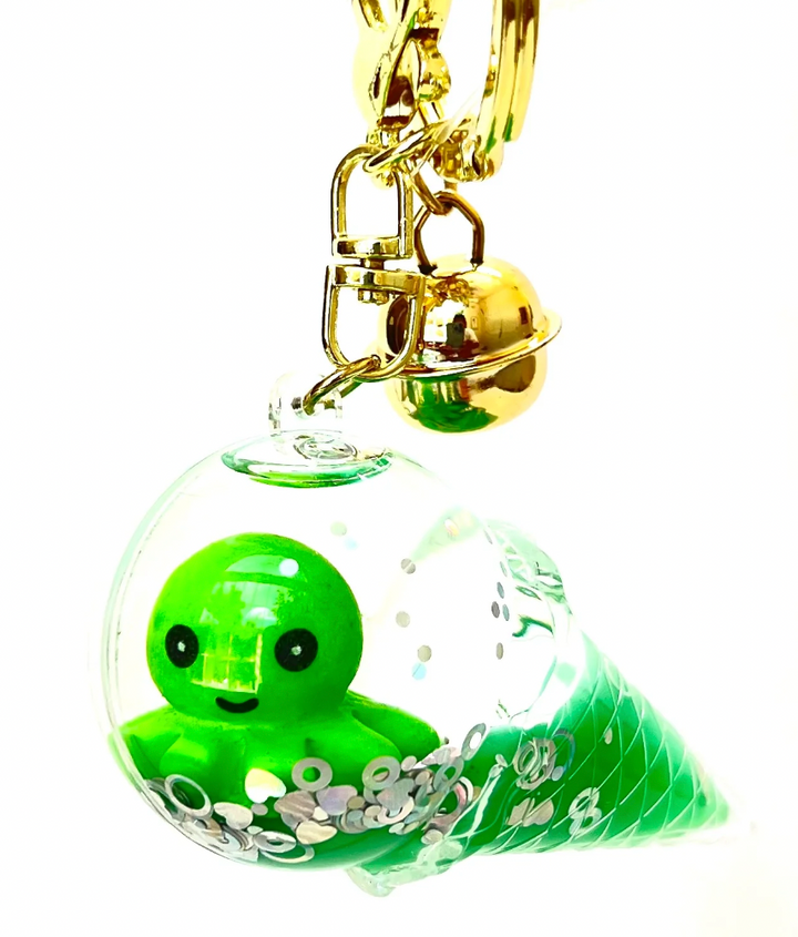 Octopus Ice Cream Floaty Keycharm Assorted