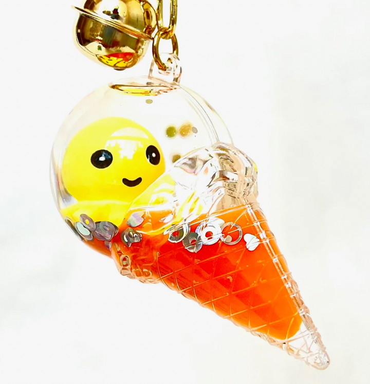 Octopus Ice Cream Floaty Keycharm Assorted