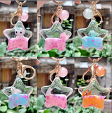 Sea Star Floaty Keycharm Assorted