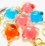 Sea Star Floaty Keycharm Assorted