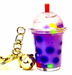 Pastel Round Top Floaty Keycharm Assorted