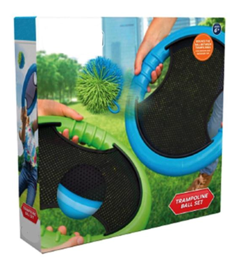 Trampoline Paddle Ball Game Set