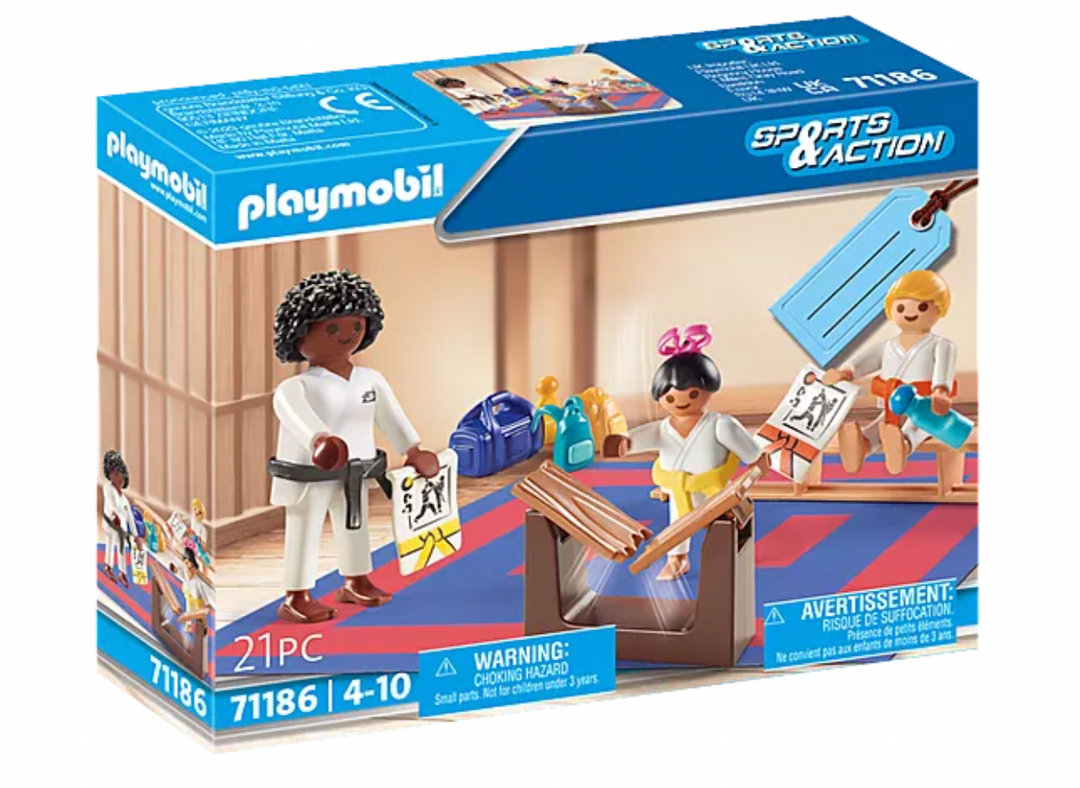 PLAYMOBIL 71186 Karate Class Gift Set