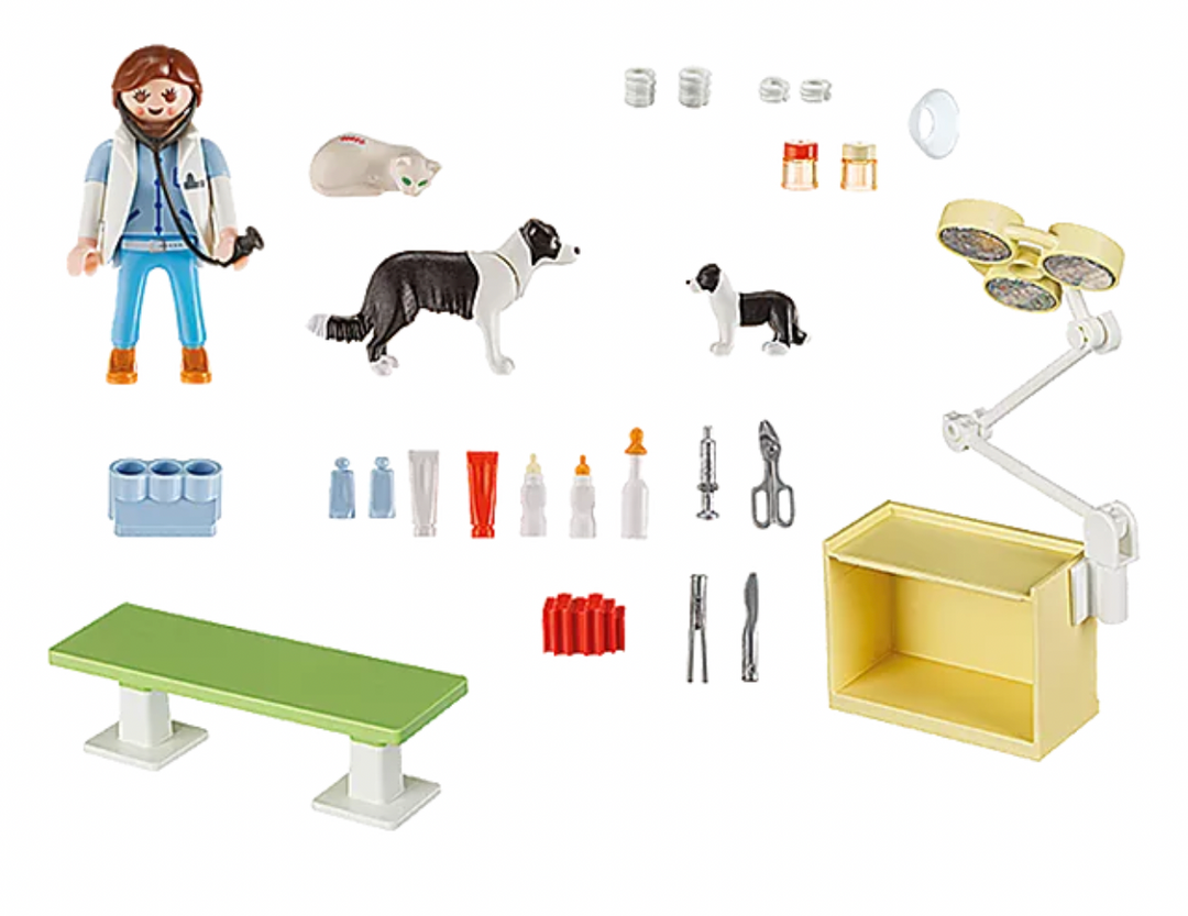 Playmobil City Life Vet Visit Carry Case