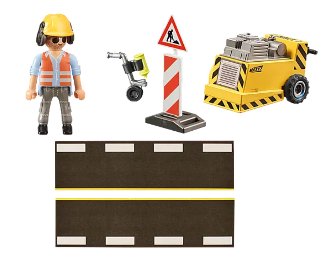 Playmobil City Action Construction Worker Gift Set