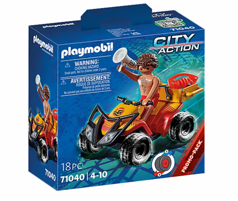 Playmobil City Action Beach Patrol Quad