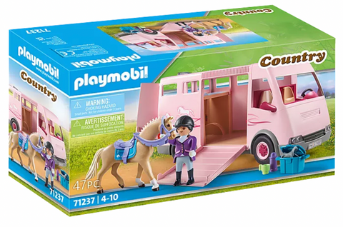 Playmobil Country Horse Transporter with Trainer