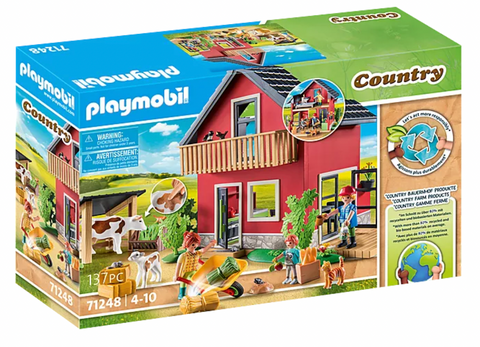 Playmobil Country Farmhouse with Outdoor Area