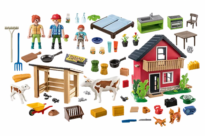 Playmobil Country Farmhouse with Outdoor Area