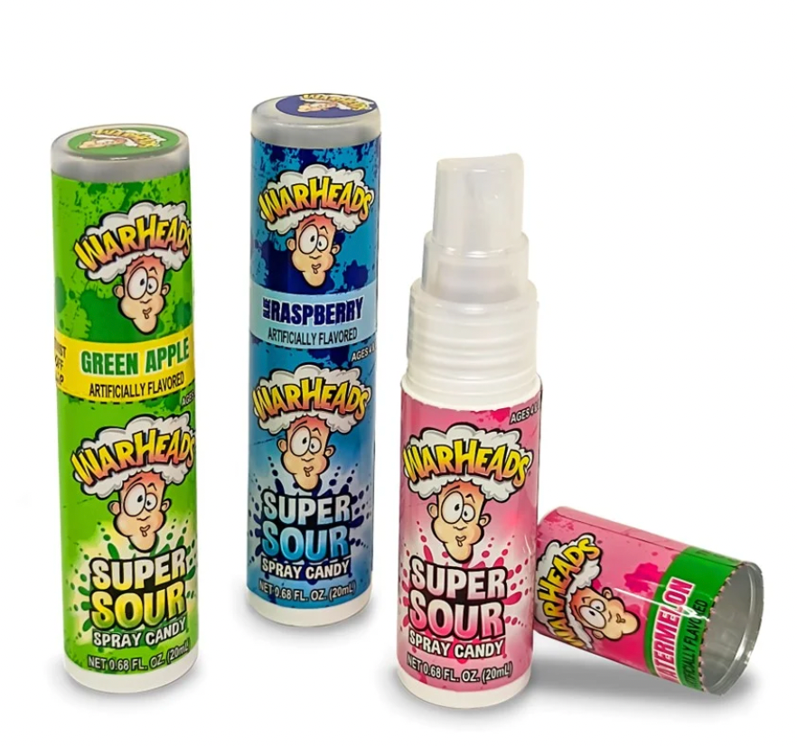 Warheads Super Sour Spray Candy