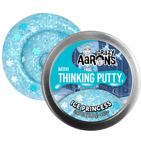 Crazy Aarons Thinking Putty Mini Tin - Holiday/Winter Styles Assorted
