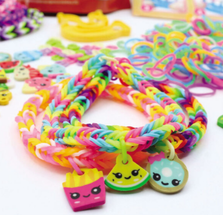 Rainbow Loom Loomi-Pals Charm Bracelet Kit - Food