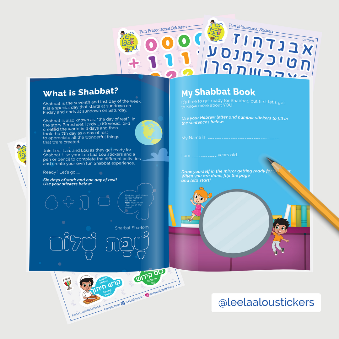 Shabbat Sticker Activity Booklet