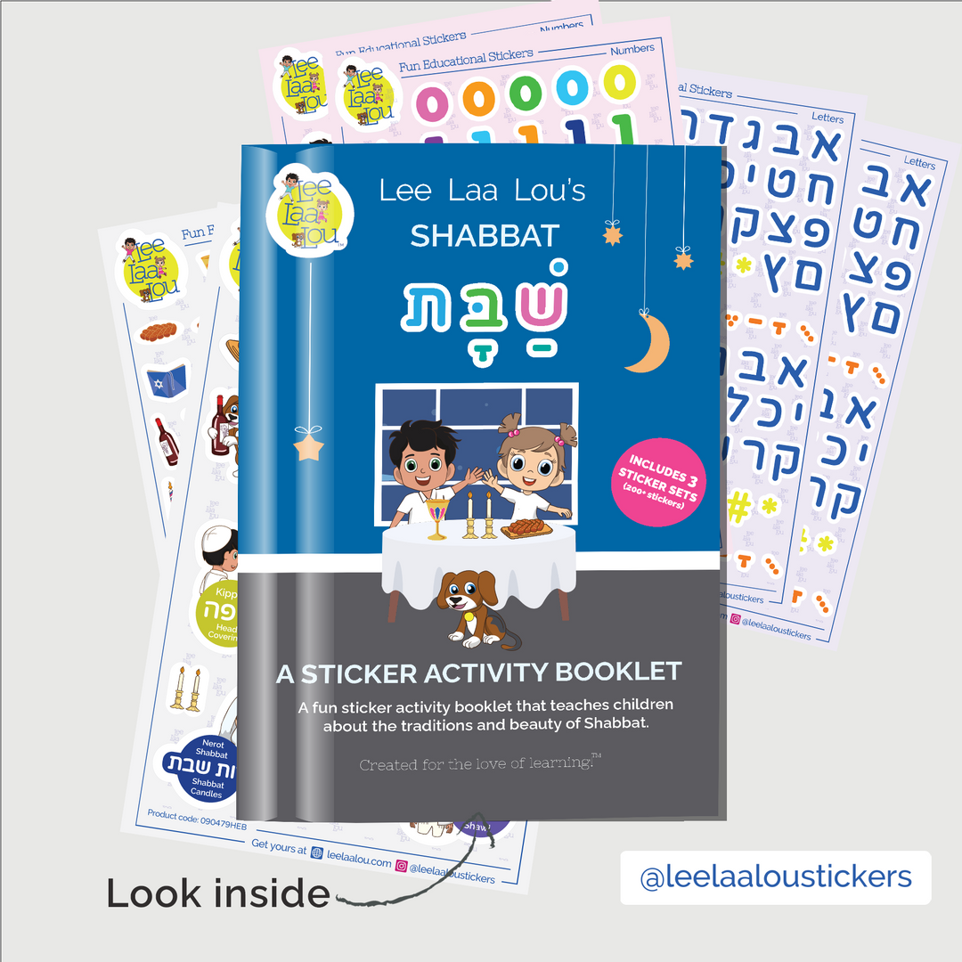 Shabbat Sticker Activity Booklet