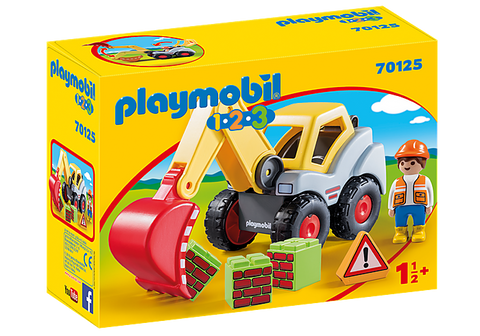 Playmobil 123 Shovel Excavator