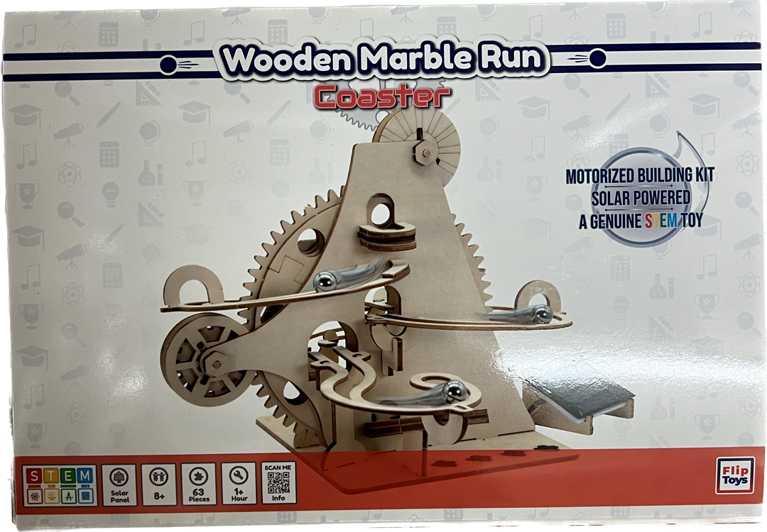 Wooden Marble Run Kit - Coaster