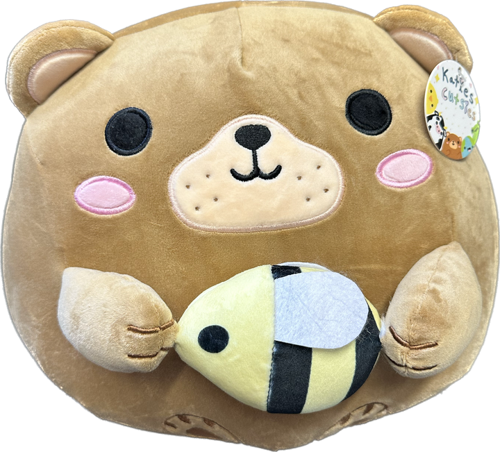 Katies Cutsies Winston The Bear Plushie 12"