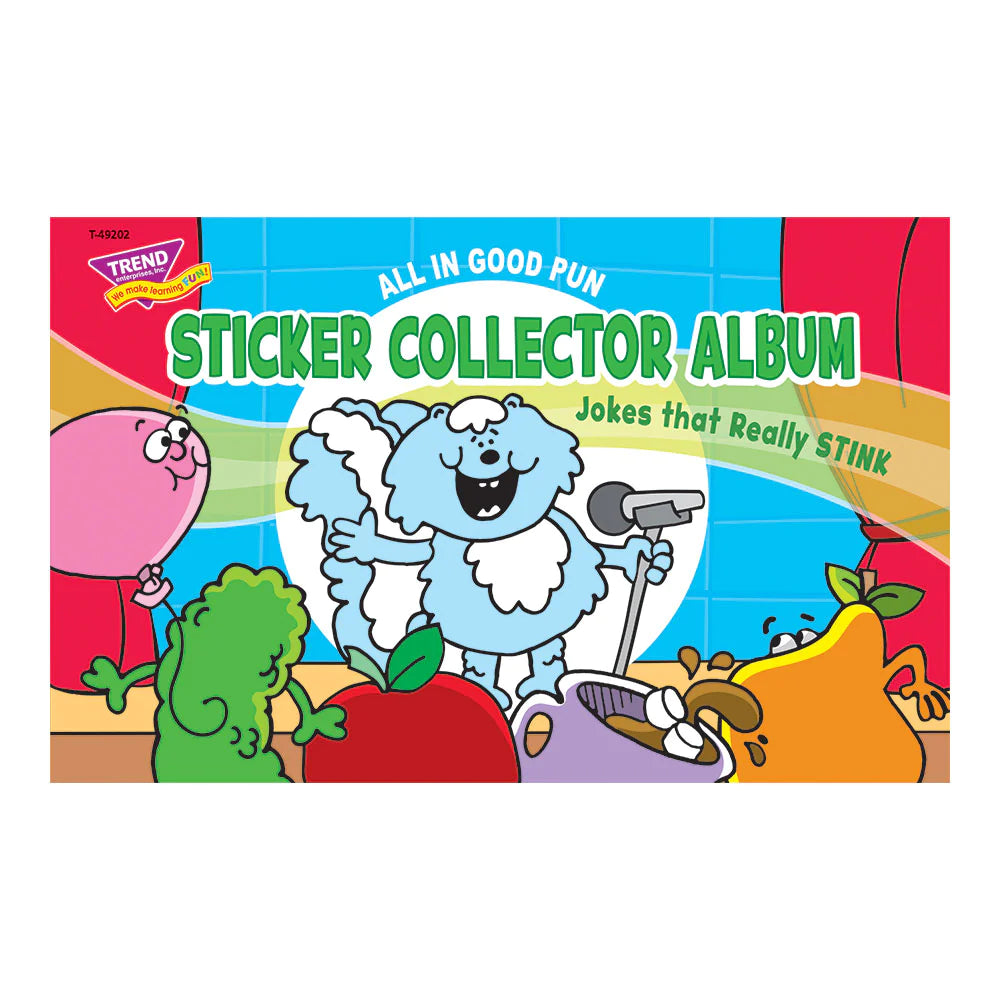 All In Good Pun Sticker Collector Album