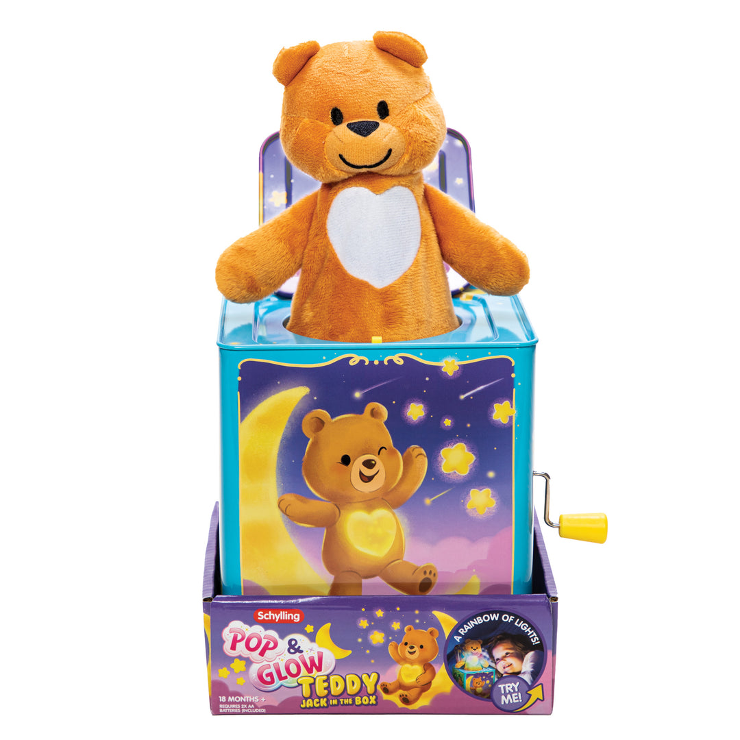 Teddy Bear Pop & Glow Jack In The Box