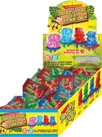 Teddy Pop & Friends Ring Pop