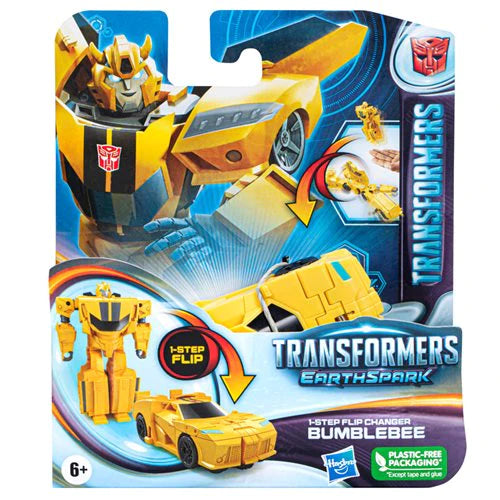 Transformers Earthspark 1 Step Flip Bumblebee