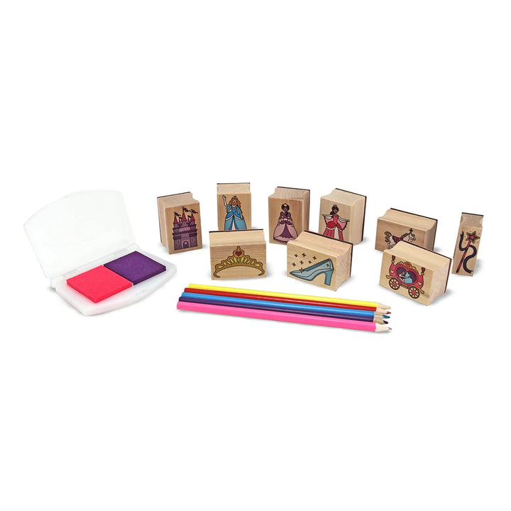 Wooden Stamp Set - Princess