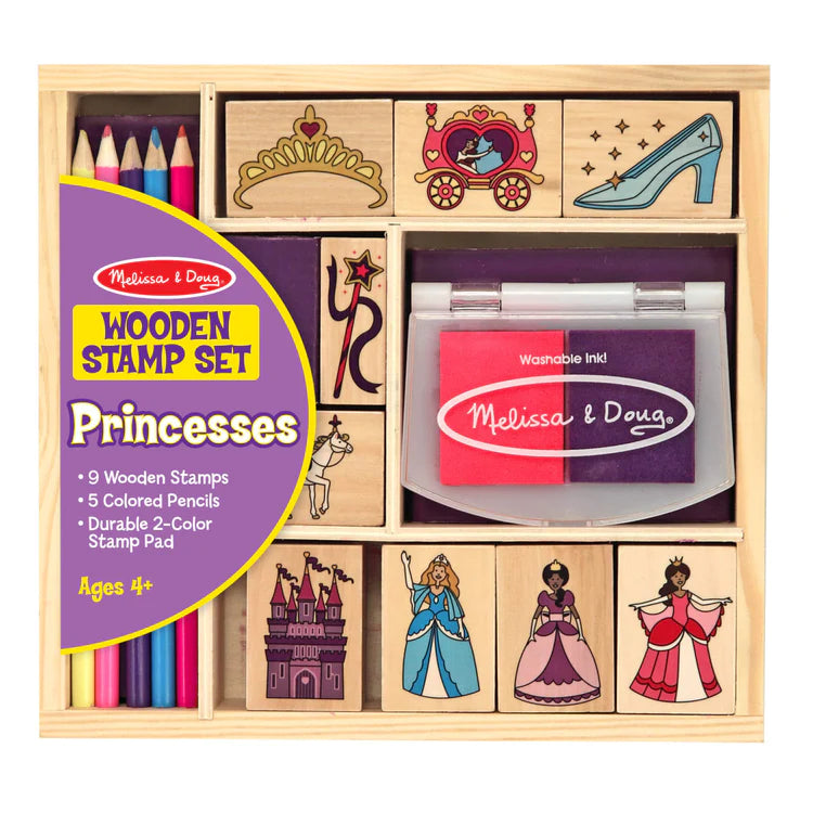 Wooden Stamp Set - Princess