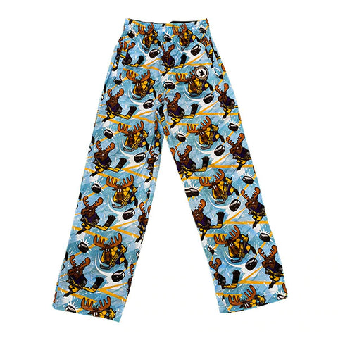 Flow Society Face Off Moose Hockey Lounge Pant- FINAL SALE