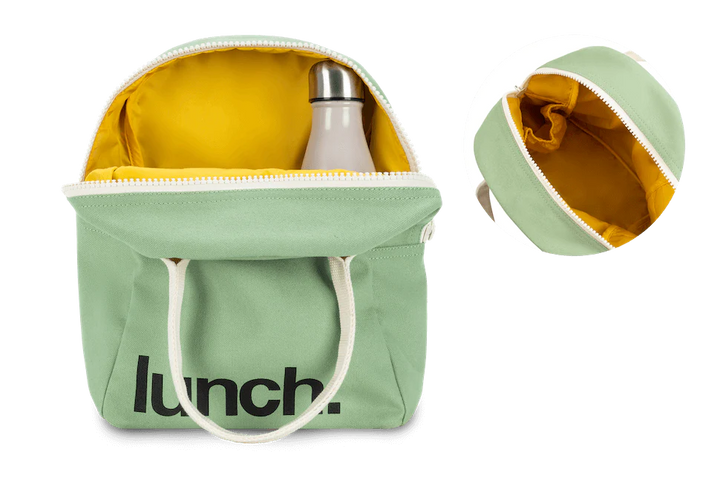 Fluf Moss Zipper Lunch Bag